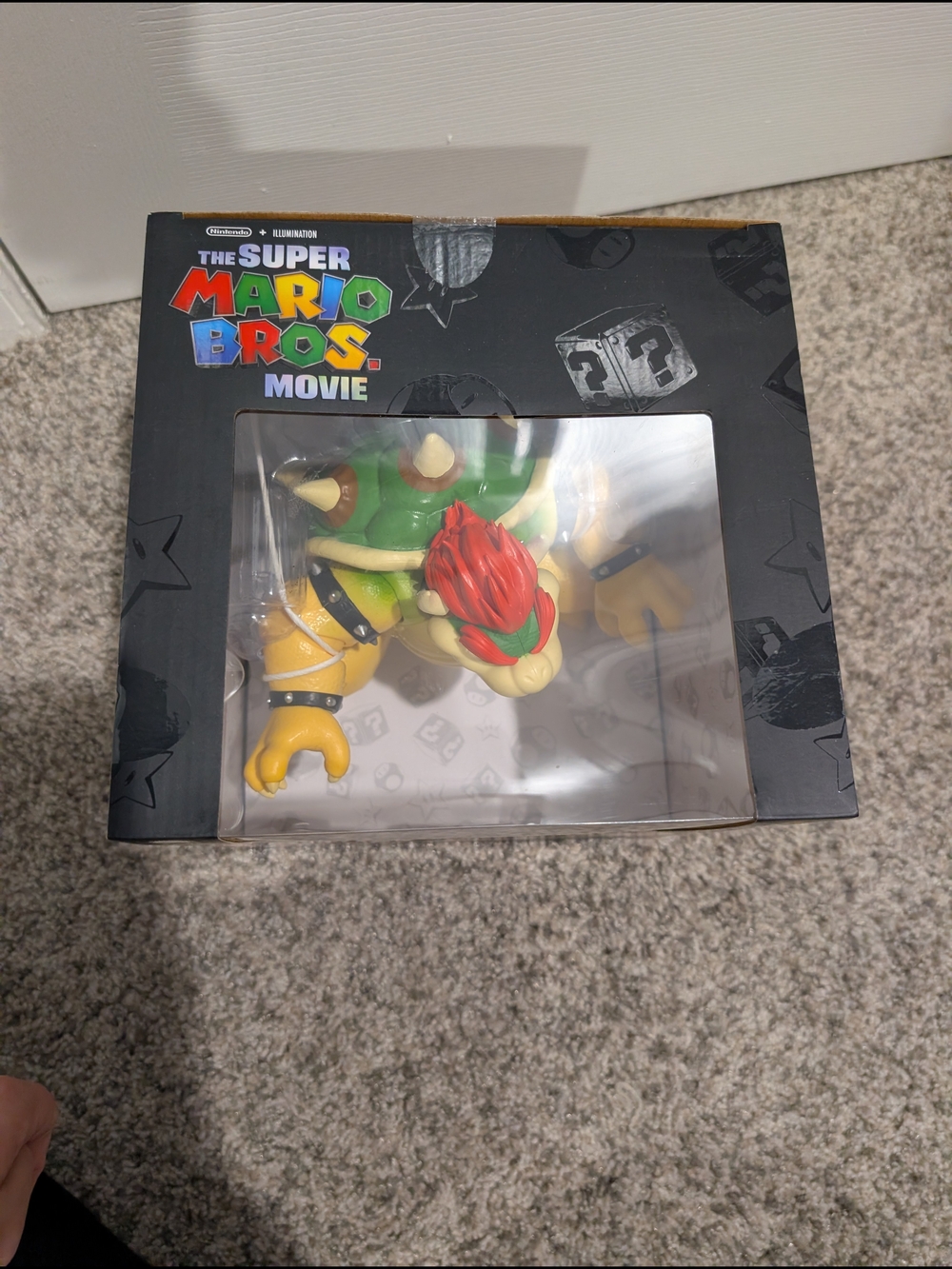 NIB The Super Mario Bros. Movie Bowser Figure - Yellow/Green/Red - Picture 5 of 7